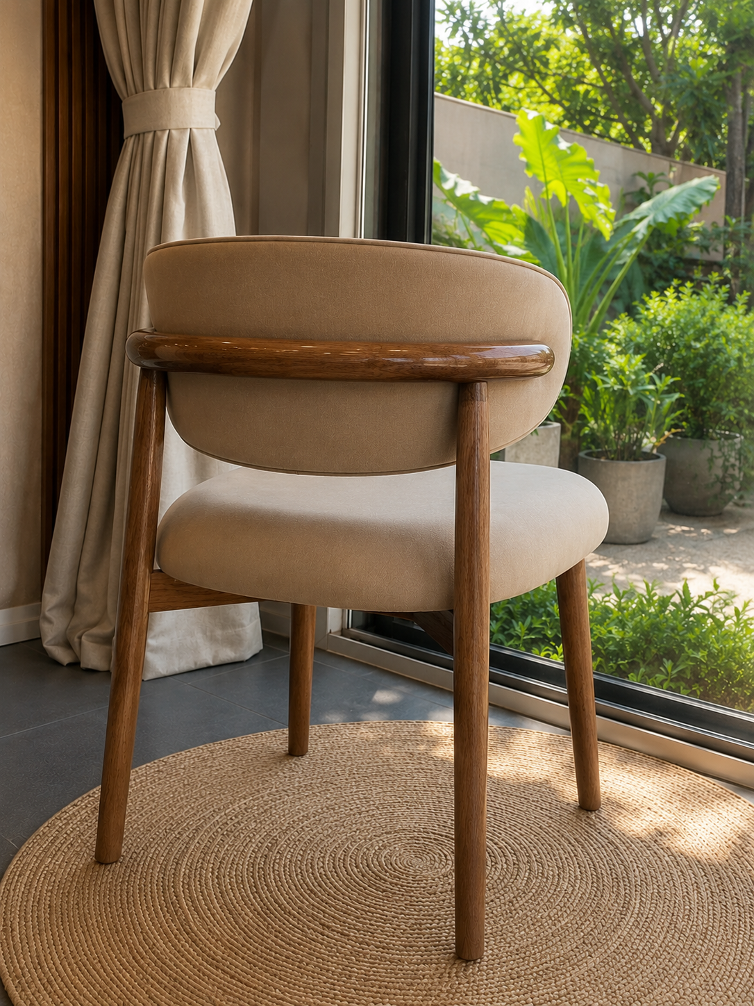 Comedor Nórdico Viena (4 Puestos) | Calidez, Elegancia Contemporánea y Protección Pet Friendly