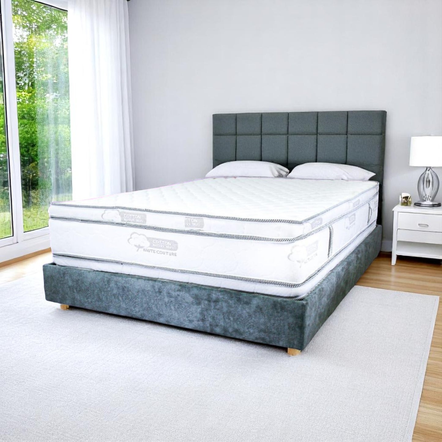 Colchón Resortado Doble Pillow – Comodidad Elevada con Soporte Semi-Ortopédico
