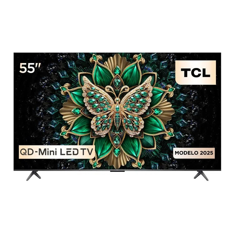 TV TCL 55" Pulgadas 139 cm 55C6K 4K-UHD QD-MINI LED Smart TV Google