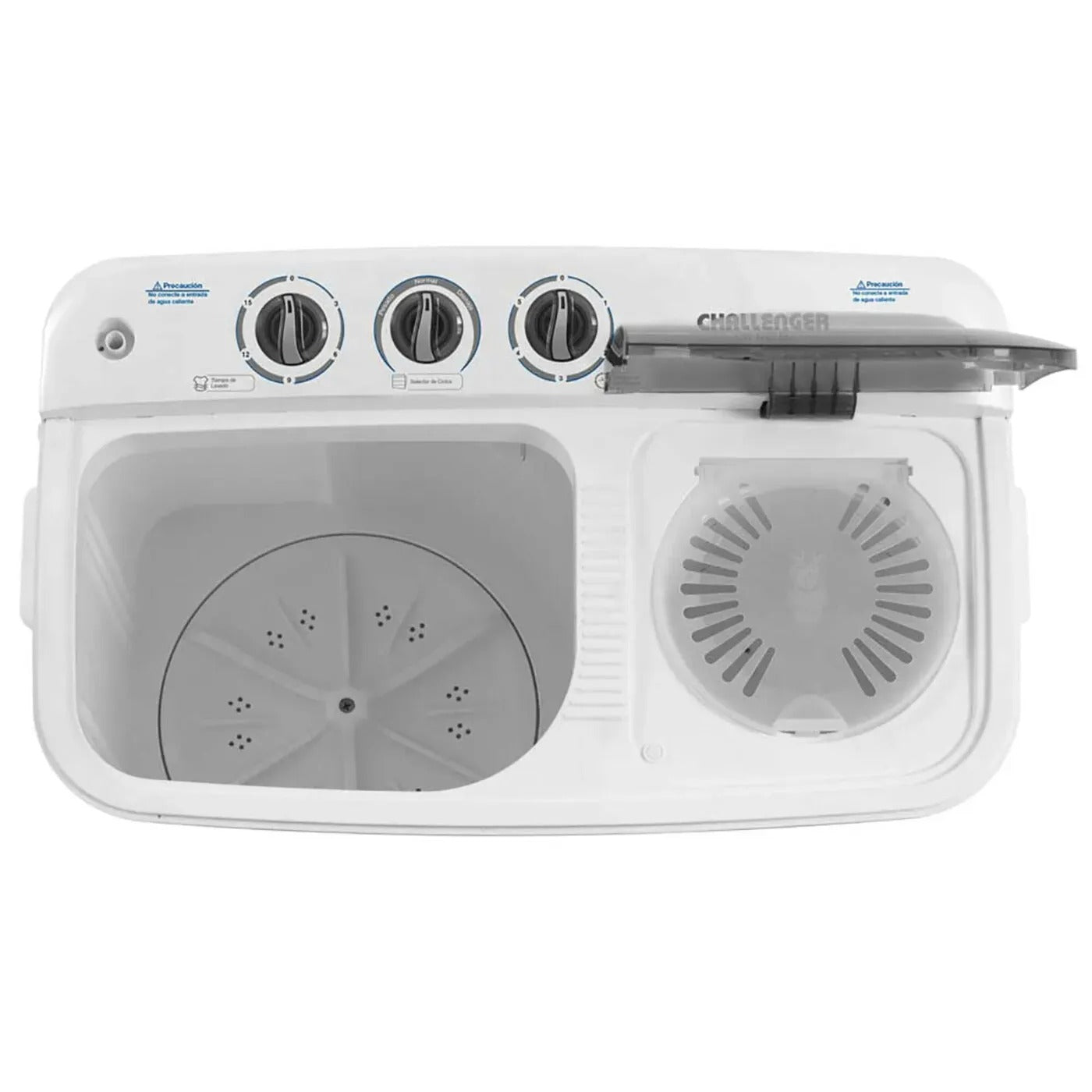 Lavadora CHALLENGER Semi Automática Carga Superior 7 Kilos CW4707 Blanca