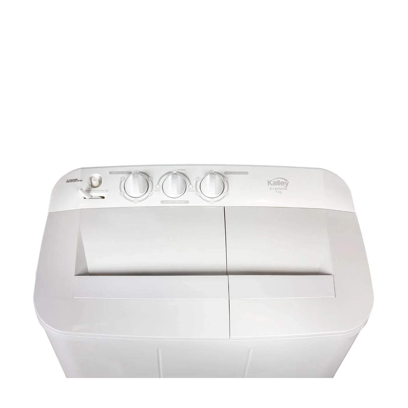Lavadora KALLEY Semi Automática 7 Kilogramos K-LAVSA7B Blanco