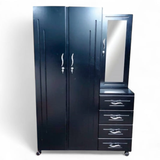 Armario Tocador de 120 cm con Espejo – Todo en Uno: Organización, Estilo y Funcionalidad