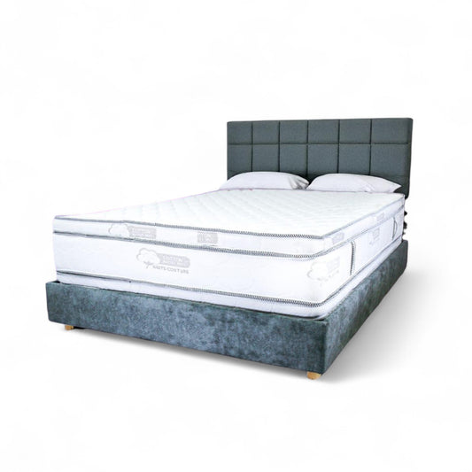 Colchón Resortado Doble Pillow – Comodidad Elevada con Soporte Semi-Ortopédico