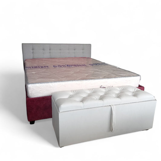 Colchón Espuma Semi Ortopédico – Confort Suave y Firmeza Moderada