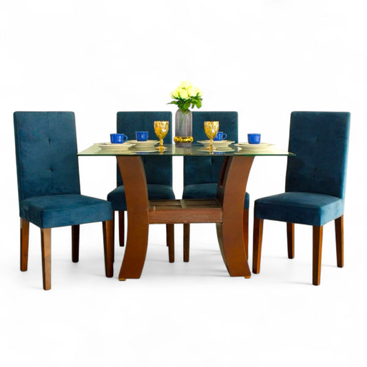 Comedor Contemporáneo con Base Mega – Estilo Moderno y Elegancia Funcional
