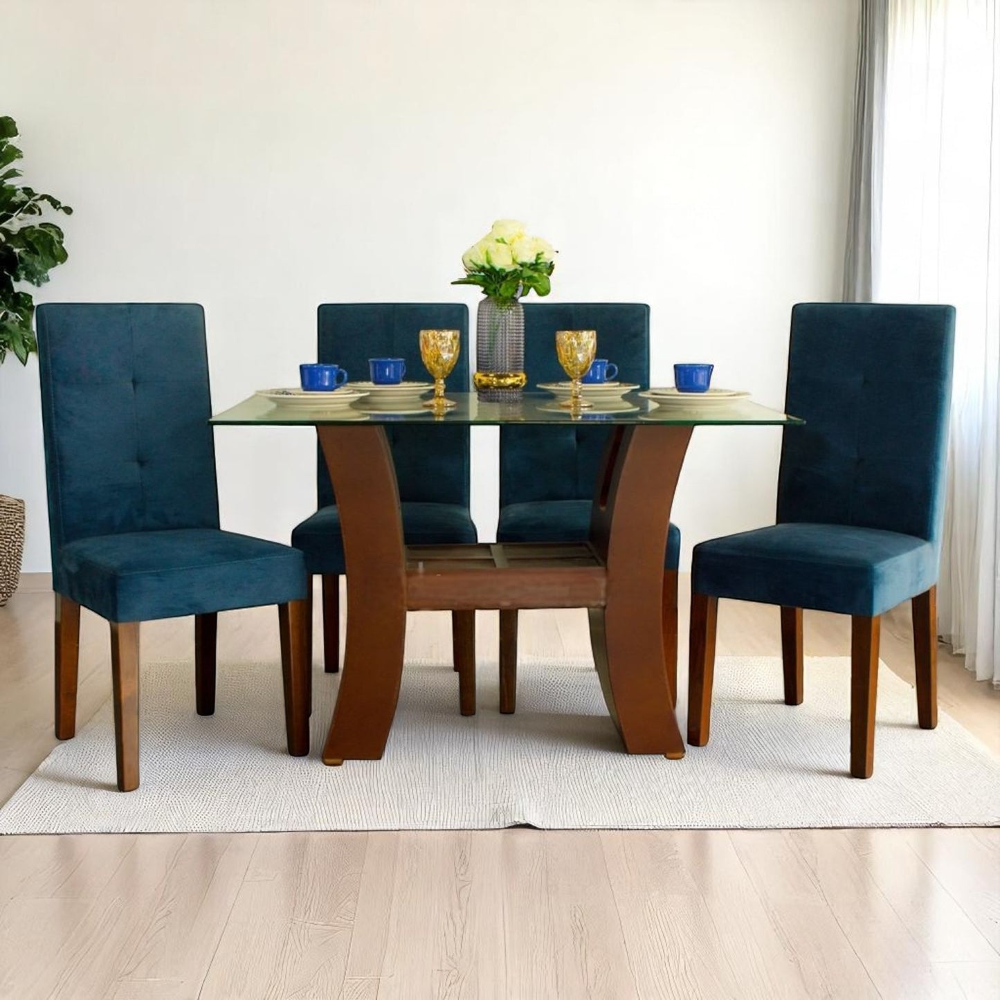 Comedor Contemporáneo con Base Mega – Estilo Moderno y Elegancia Funcional