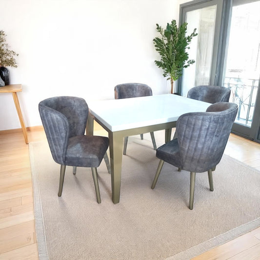 Comedor Bochelli – Estilo Nórdico, Elegancia Moderna y Funcionalidad