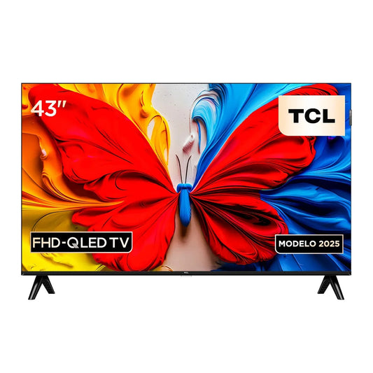 TV TCL 43" Pulgadas 109 cm 43S5K FHD QLED Smart TV Google