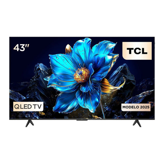 TV TCL 43" Pulgadas 109 cm 43P7K 4K-UHD QLED Smart TV Google