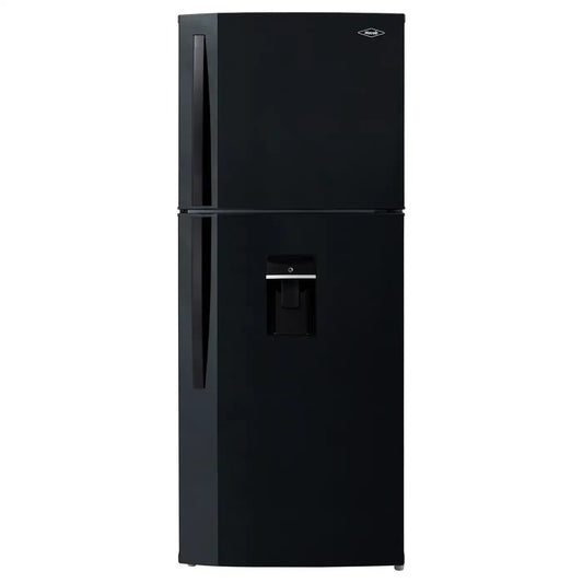 Nevera HACEB No frost congelador Superior 428 litros N448 Manija Externa Dispensador de Agua Negro Esmeralda