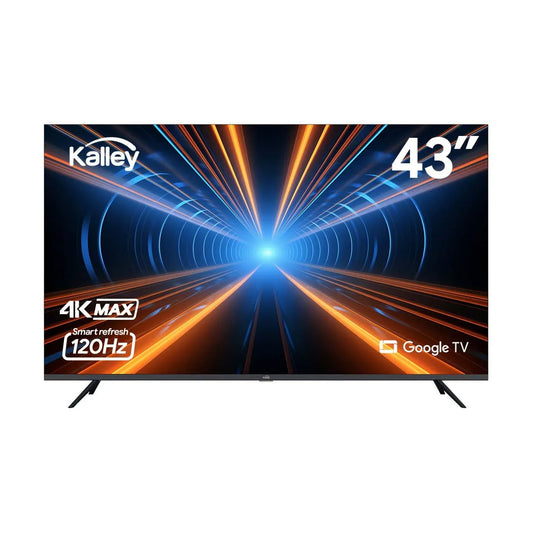 TV KALLEY 43" Pulgadas 116 cm 43G305 4K UHD MAX LED Smart TV Google